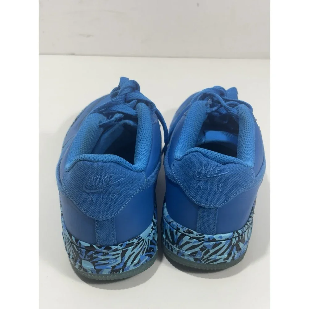 Nike Air‎ Force 1 Premium Sz 5.5Y Youth Photo Blue/Gamma Nikelab Safari 748981